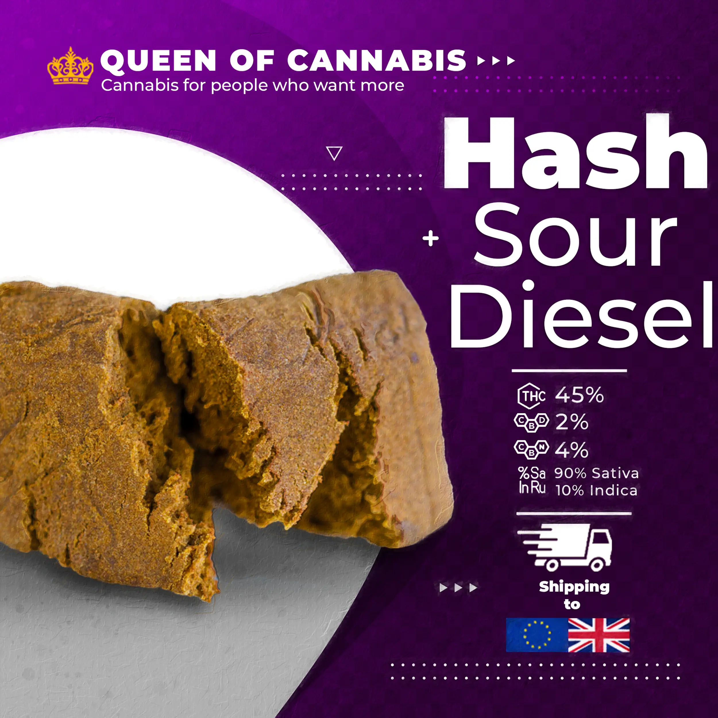 Queen of Cannabis Design 1