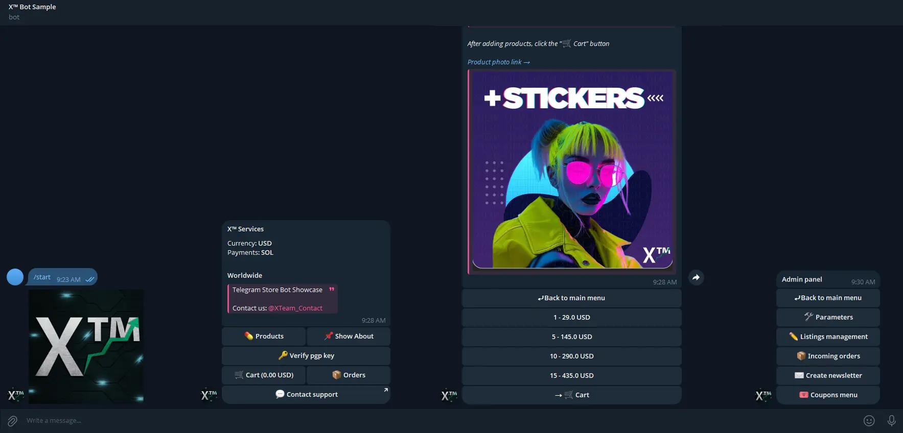 Telegram Bot Preview